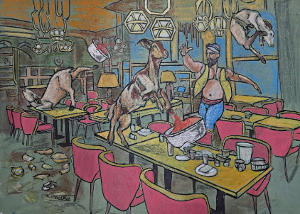 Nour Elgelaly  50 x 70